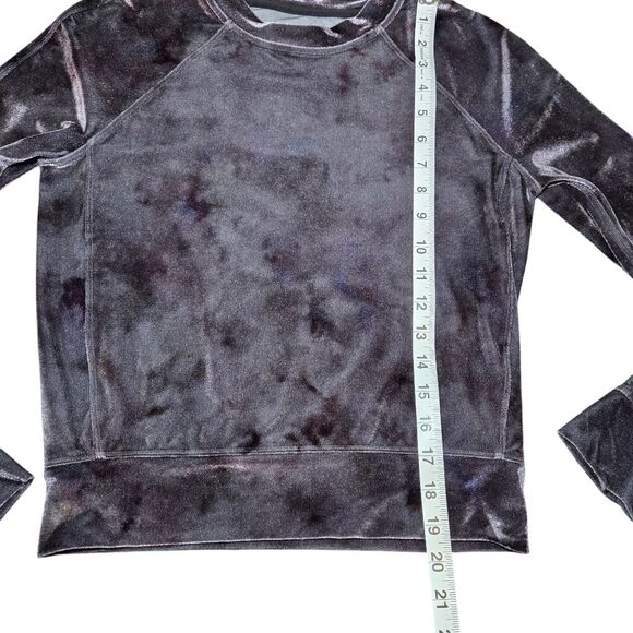 Lululemon Velour Warm Down Crew - Interstellar Dark Grey Multi - Picture 9 of 9